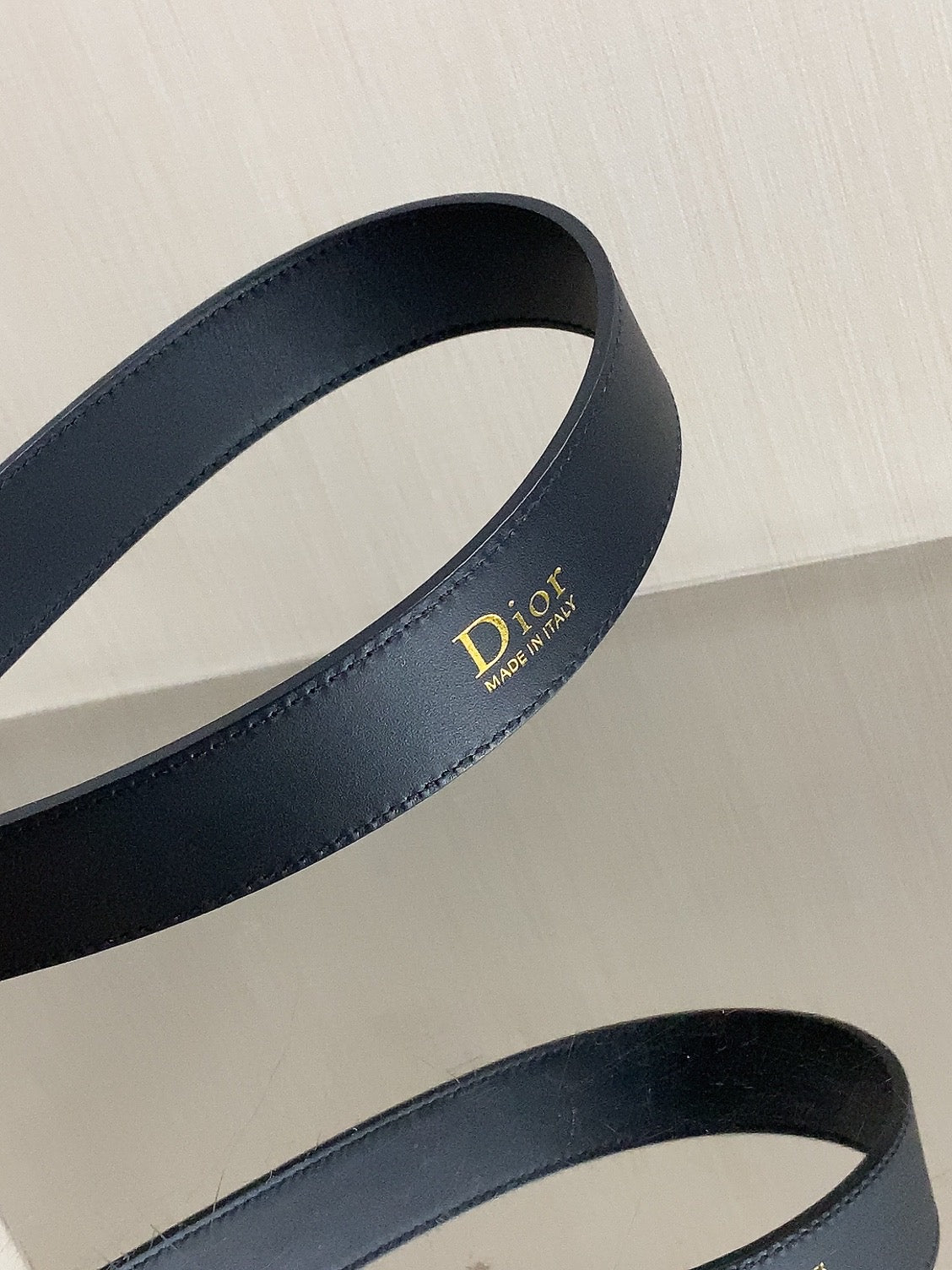 Ремінь Dior з натуральної телячої шкіри