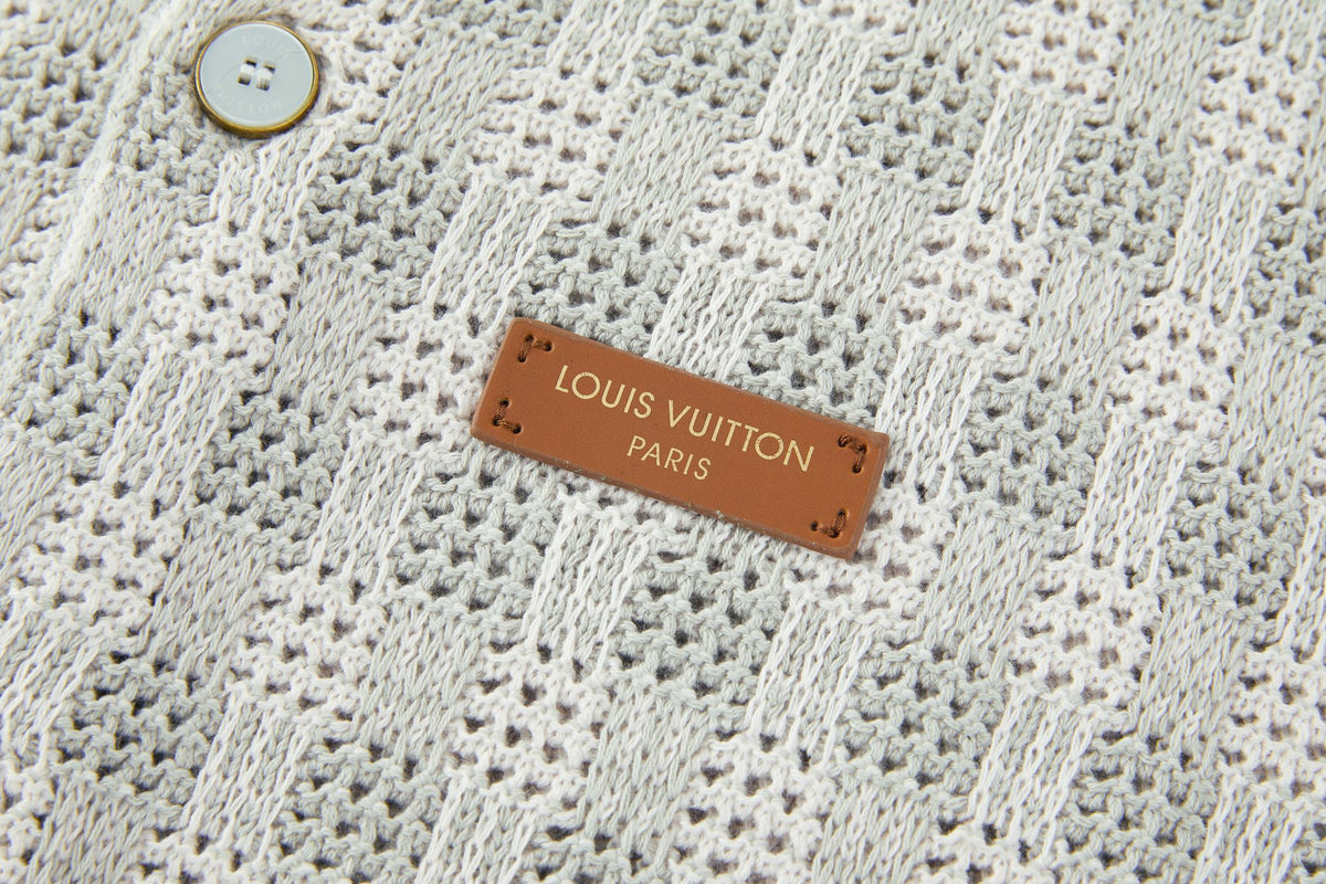 Кардиган з твіду з жакардовим мотивом Louis Vuitton — фото 3