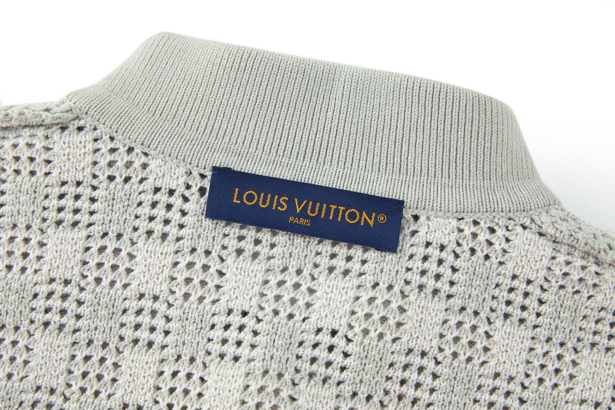 Кардиган з твіду з жакардовим мотивом Louis Vuitton — фото 6