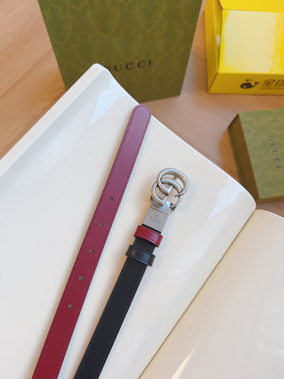 Ремінь Gucci з шкіри — фото 5