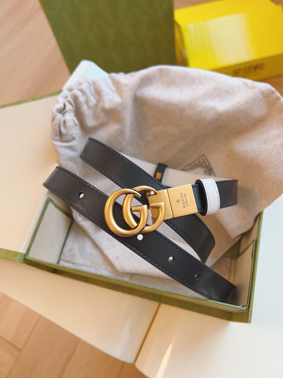 Ремінь Gucci з натуральної шкіри